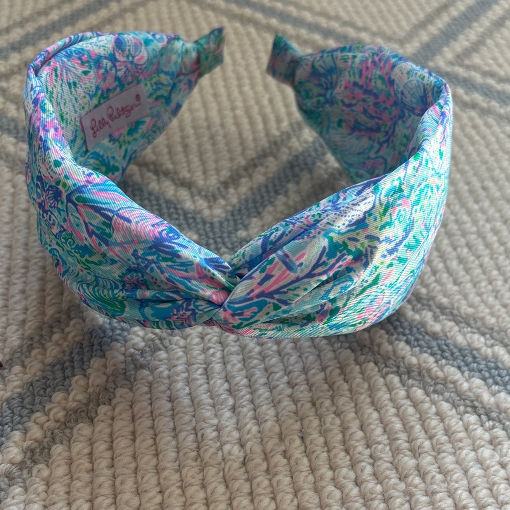Lilly Pulitzer Vibrant Patterned Headband EUC